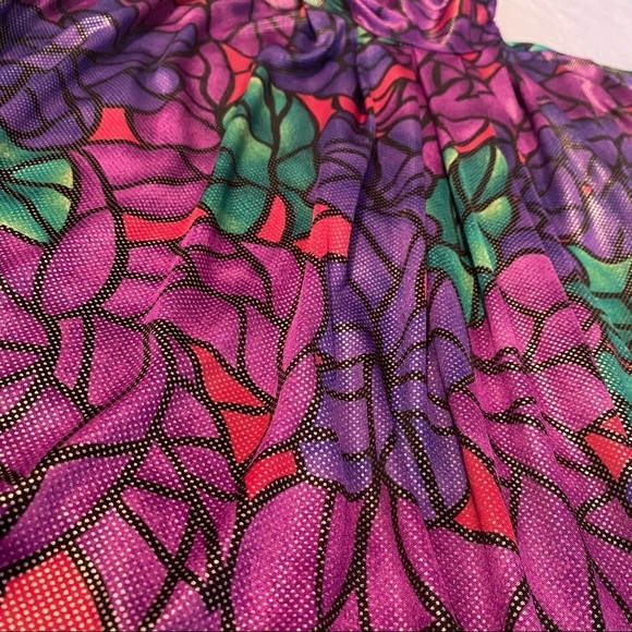 TESS Vintage Stained Glass High Neck Blouse - 8P - Picture 10 of 15